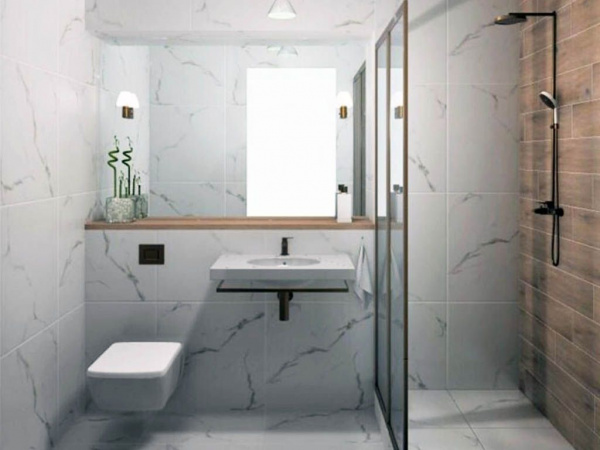 На фото Плитка 60*60 (Letera)