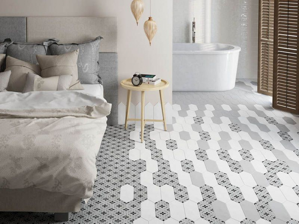 На фото Керамогранит KITE (Equipe Ceramicas)