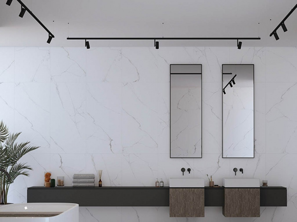 На фото Плитка 60*120 (Simpolo)