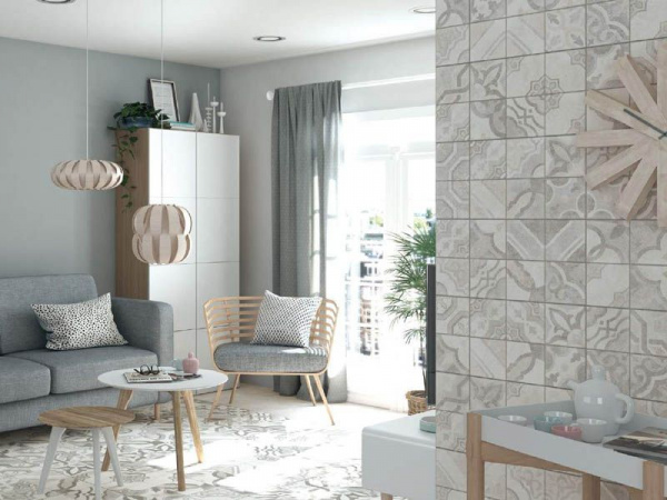 На фото Плитка OMICRON (Vives Ceramica)