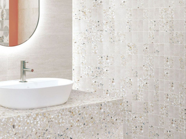 На фото Плитка TERRAZZO-X (Vitra)