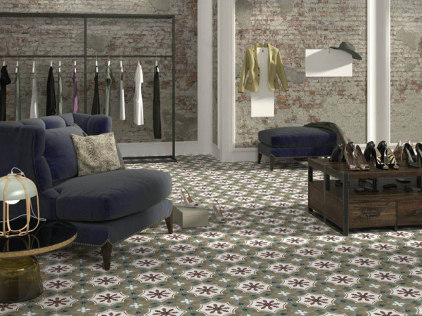 На фото Плитка FLORIANE (APE Ceramica)