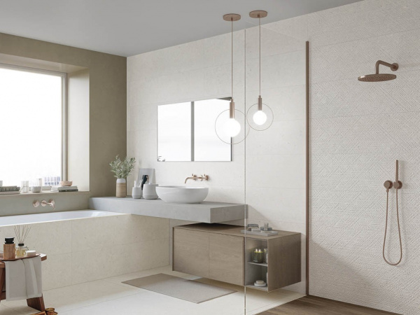 На фото Плитка CEMENT STONE (Sanchis Home)