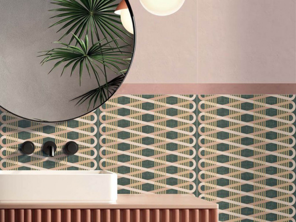 На фото Плитка WIDE&STYLE MINI (ABK Ceramiche)