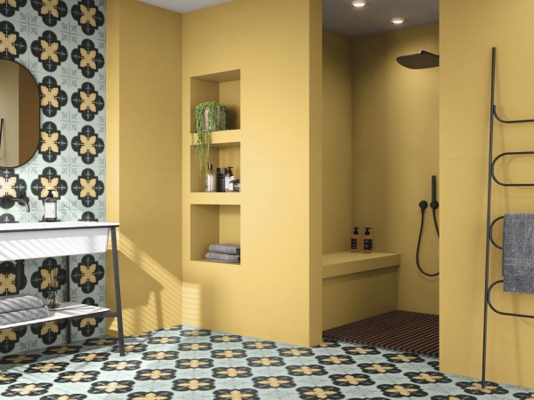 На фото Плитка DAHLIA (APE Ceramica Carmen)