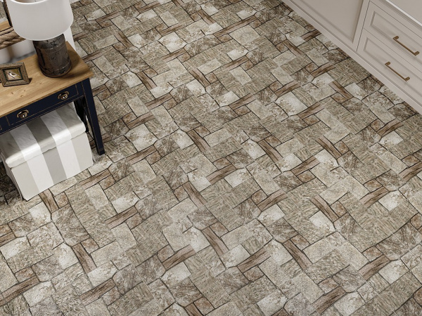 На фото Керамогранит EXTERIO (Cersanit)