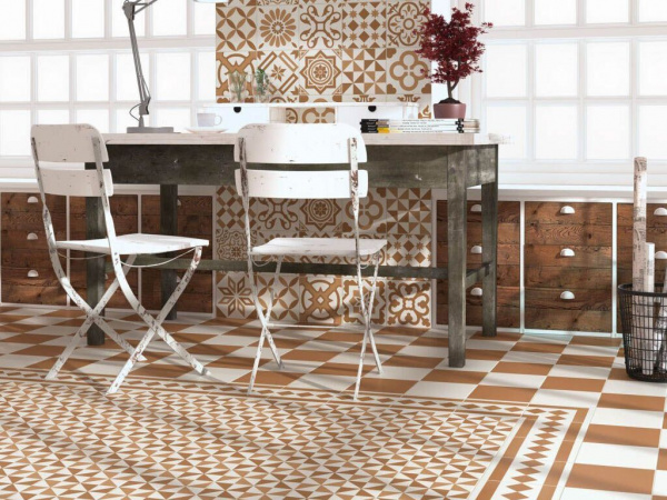 На фото Плитка ANTIGUA (Ribesalbes)