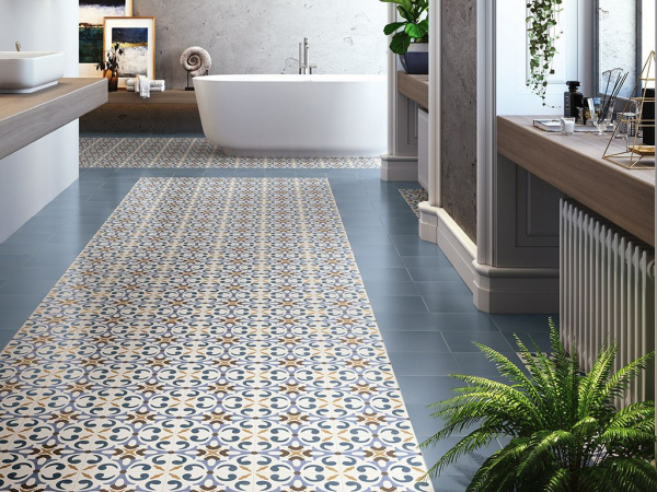 На фото Плитка PUZZLE (Ribesalbes)