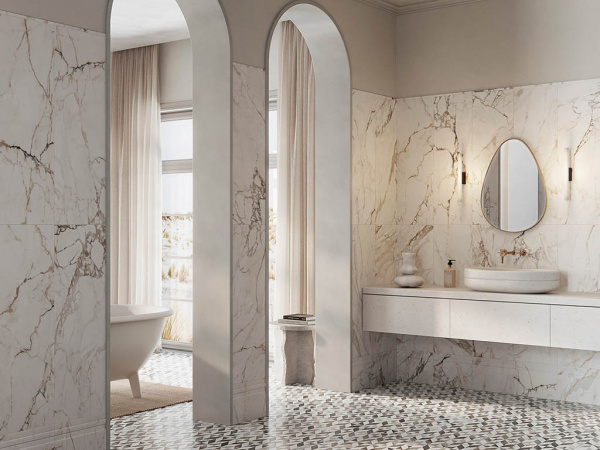 На фото Плитка REVESTA (Vallelunga Ceramica)
