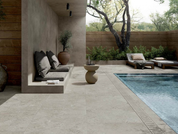 На фото Плитка PIETRA VIVA (ABK Ceramiche)