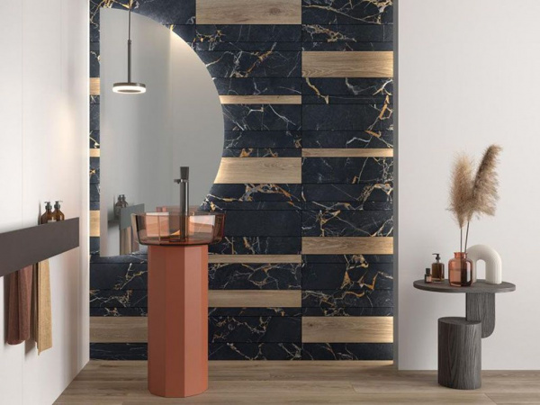 На фото Плитка SENSI SIGNORIA (ABK Ceramiche)