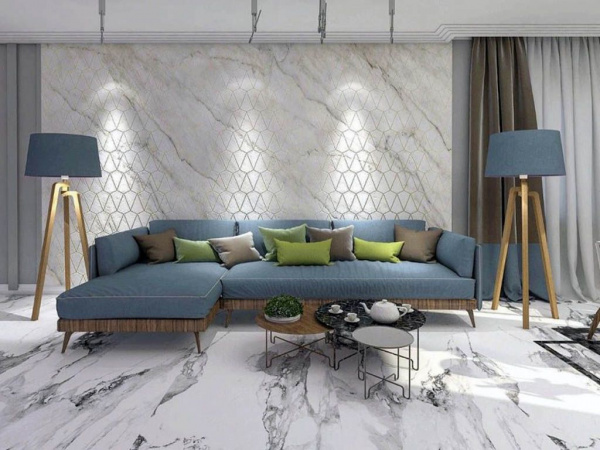 На фото Плитка 60*120 (Letera)