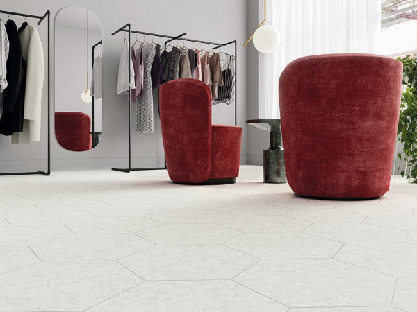 На фото Плитка TERRAZZO (Dna Tiles)