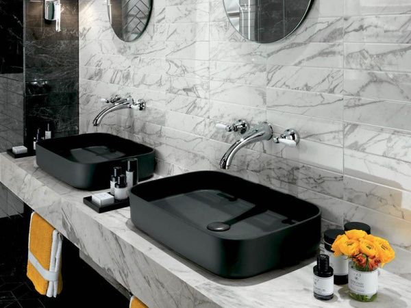 На фото Плитка BRICK ATELIER (Atlas Concorde Италия)