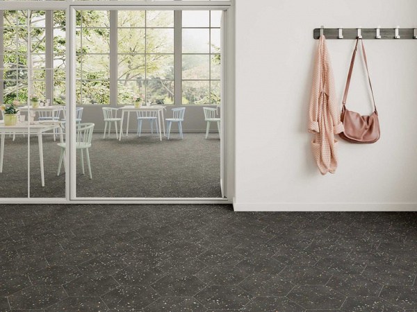 На фото Плитка TERRAZZO (Dna Tiles)