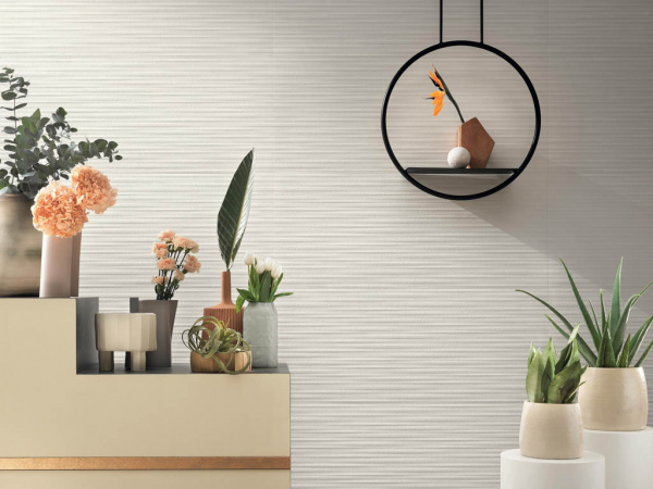 На фото Плитка 3D WALL PLASTER (Atlas Concorde Италия)