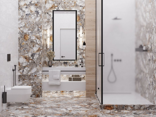 На фото Плитка MAIA GRAY (Laparet)