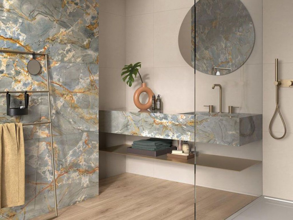 На фото Плитка SENSI SIGNORIA (ABK Ceramiche)
