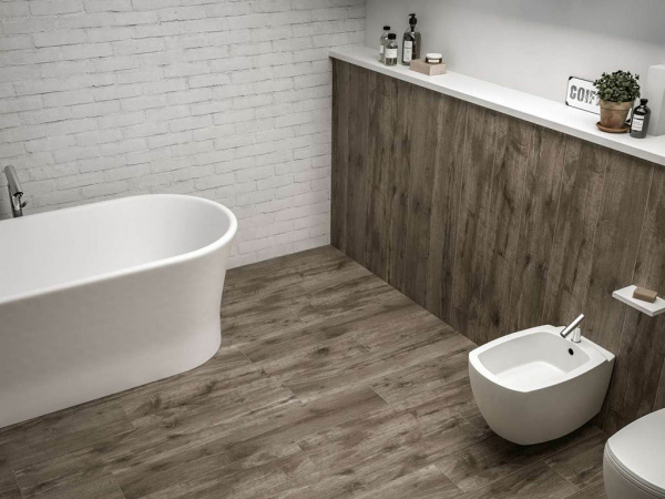 На фото Плитка PURE WOOD (Porcelaingres)