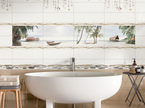 На фото Плитка AILAND (Alma Ceramica)