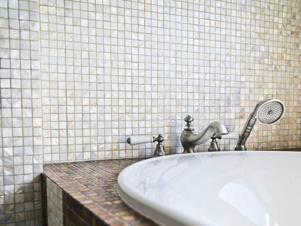 Плитка LUXURY: SHELL (Natural Mosaic) На фото Плитка LUXURY: SHELL (Natural Mosaic)