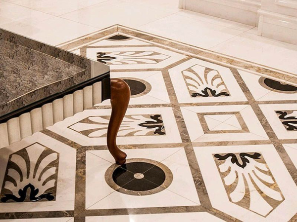 На фото Плитка WATERJET (Marmocer)