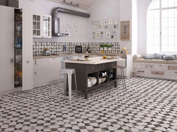 На фото Плитка OLD SCHOOL (Dual Gres)