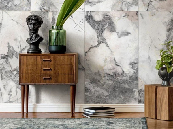 На фото Плитка ГРАНИТЕ ЛЮССО (Idalgo)