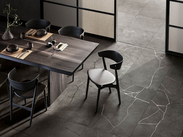 На фото Плитка KINTSUGI (Fioranese Ceramica)