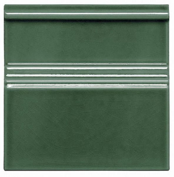Плинтус RODAPIE CLASICO C/C VERDE OSCURO 15x15 от ADEX (Испания)