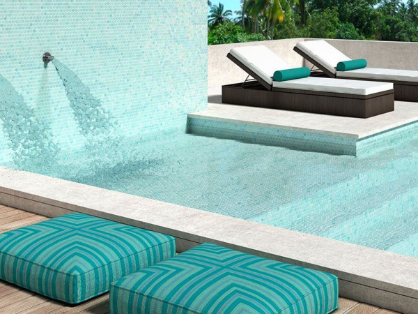 На фото Мозаика SHELL (Vidrepur)