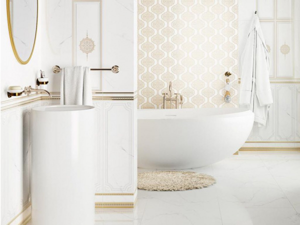 На фото Плитка ILANA/ANTARES (Alma Ceramica)