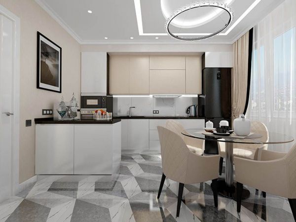 На фото Плитка 60*60 (Letera)