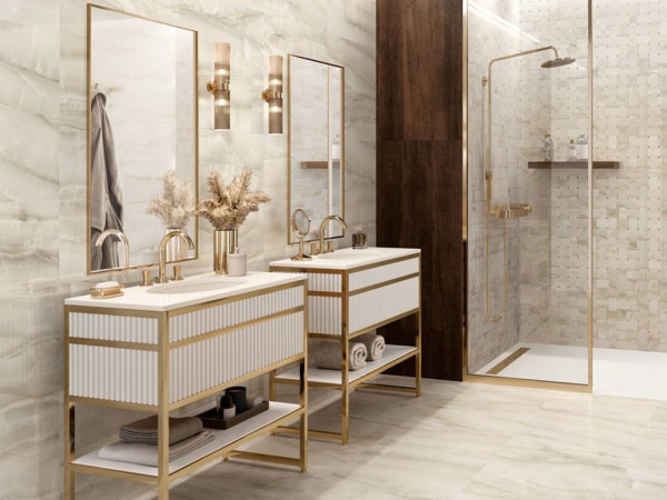 Керамогранит  AKOYA (Sant Agostino) На фото Плитка AKOYA (Sant Agostino)