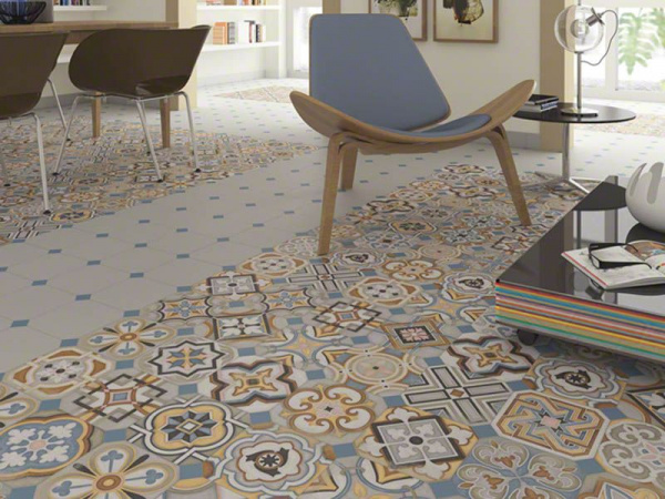 На фото Плитка VODEVIL (Vives Ceramica)