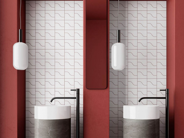 На фото Плитка CURVE (Equipe Ceramicas)