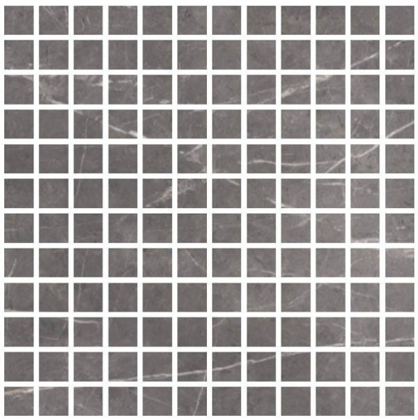 Мозаика REBBAL NERO Rocker (23.5х23.5) 30.3x30.3 от Varmora (Индия)