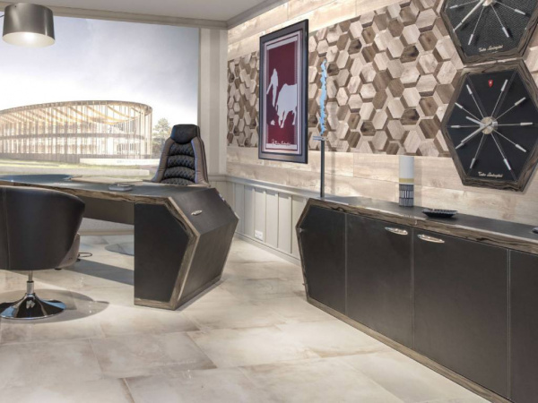 На фото Плитка INTERLAGOS (Lamborghini Tonino)