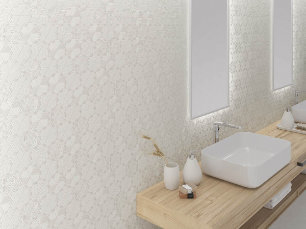 На фото Плитка CEMENT STONE (Sanchis Home)