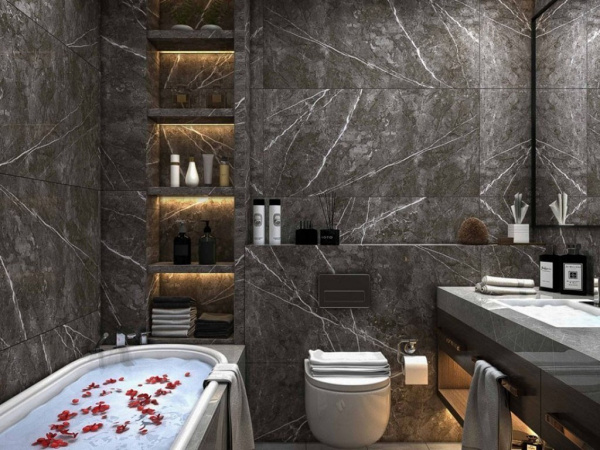 На фото Плитка 60x120 (Ocean Ceramic (Иран))