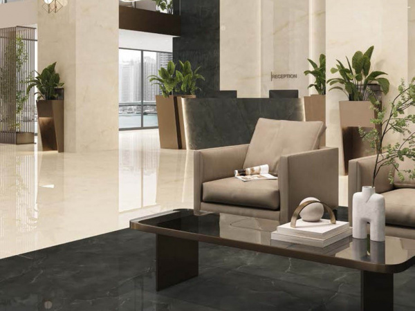 На фото Плитка MARVEL ONYX (Atlas Concorde Италия)