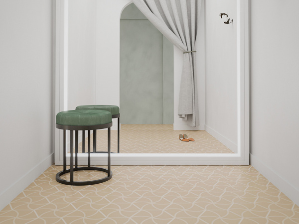 На фото Плитка  FANCY (DNA Tiles)