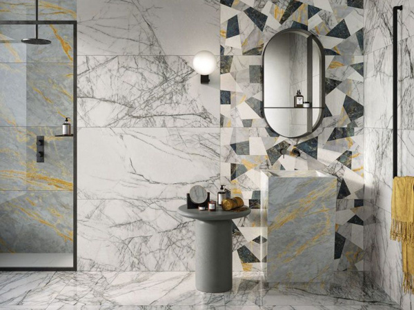 На фото Плитка SENSI SIGNORIA (ABK Ceramiche)