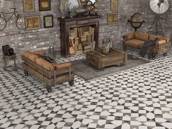 На фото Плитка OLD SCHOOL (Dual Gres)