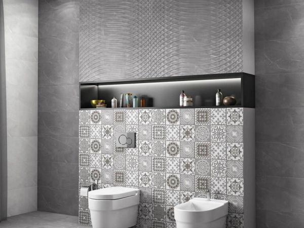 На фото Плитка ARMANI ( Gravita)