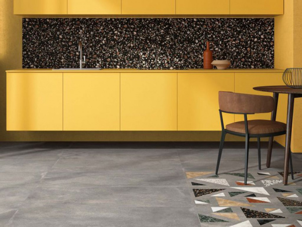 На фото Плитка BLEND CONCRETE (ABK Ceramiche)