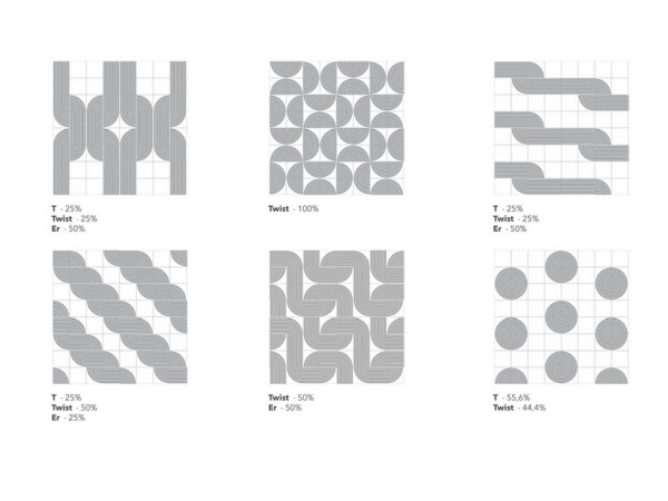 На фото Плитка TWISTER (WOW)