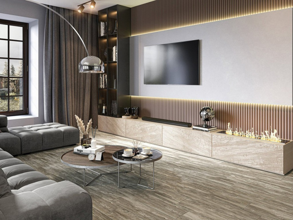 На фото Плитка WONDERWOOD (Alma Ceramica)