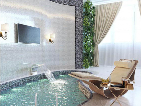 На фото Мозаика СМЕСИ ALMA 20x20 (Alma Mosaic)