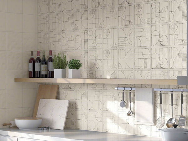 На фото Плитка BERTA (Vives Ceramica)